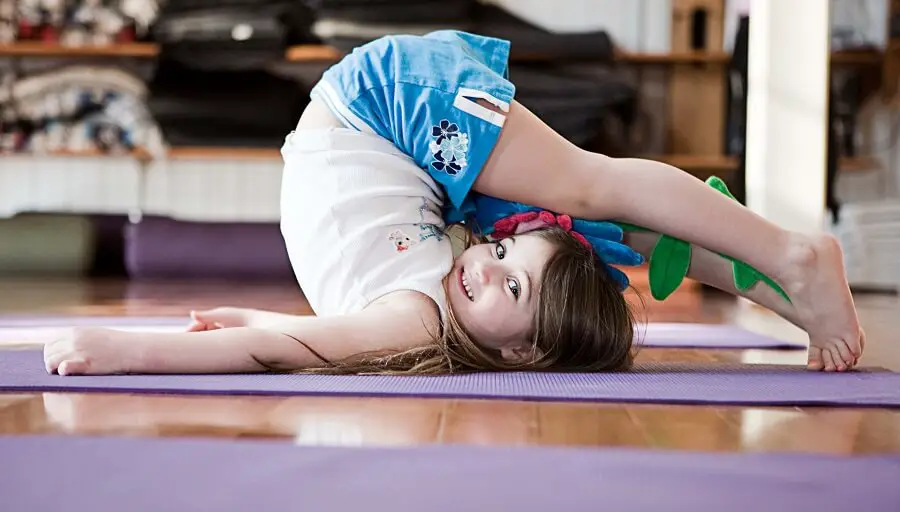Práctica de Yoga en niños