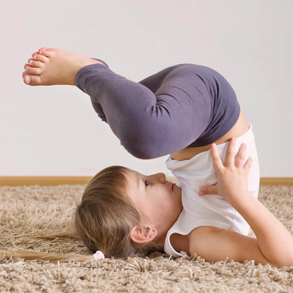 Aprender yoga desde niños