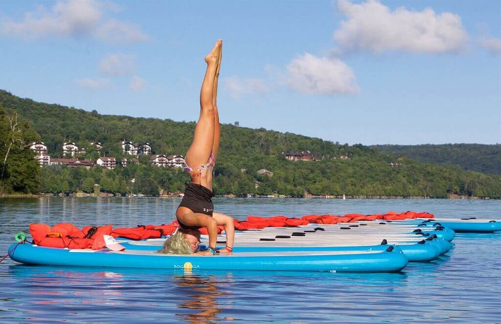 SUP Yoga, propuesta de yoga en el agua