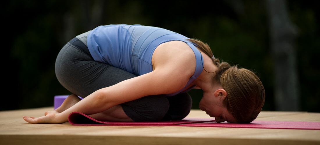 Balasana, la postura del niño