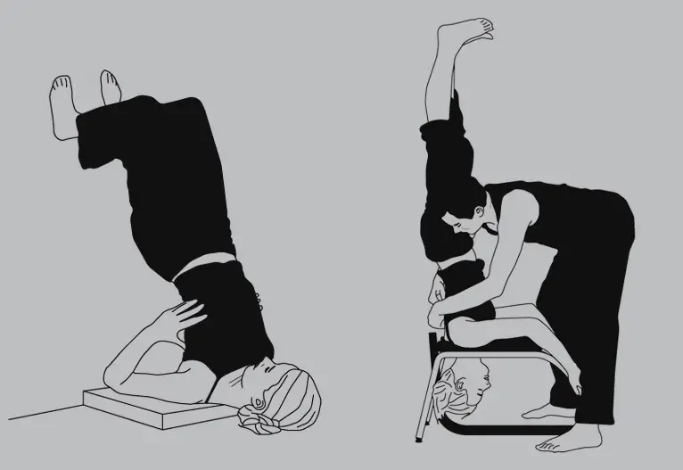 Ilustraciones de Yoga: Critical Alignement