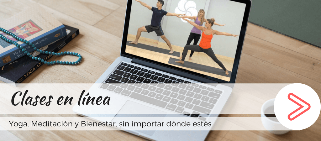 Clases en línea de yoga, meditación y más