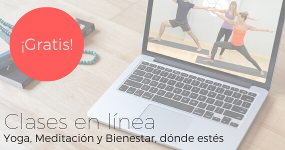 Clases en línea de yoga, meditación y bienestar